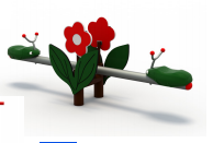 נדנדת עלה ורד מיני: פרח - תמונה מספר 4
