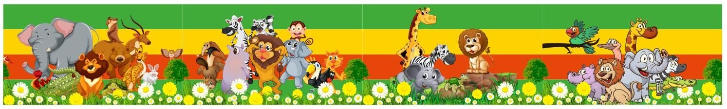 ריפוד הגנה לקיר מעוצב דגם ג'ונגל - תמונה מספר 1