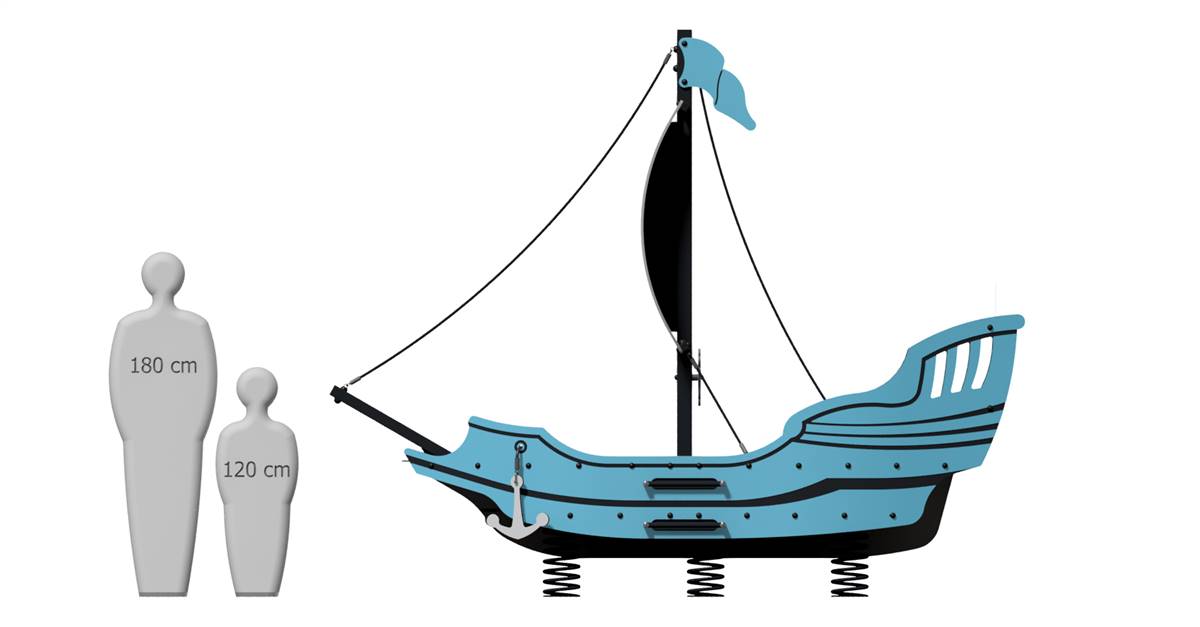 סדרת השדים: ספינת שדים קפיצית - תמונה מספר 5