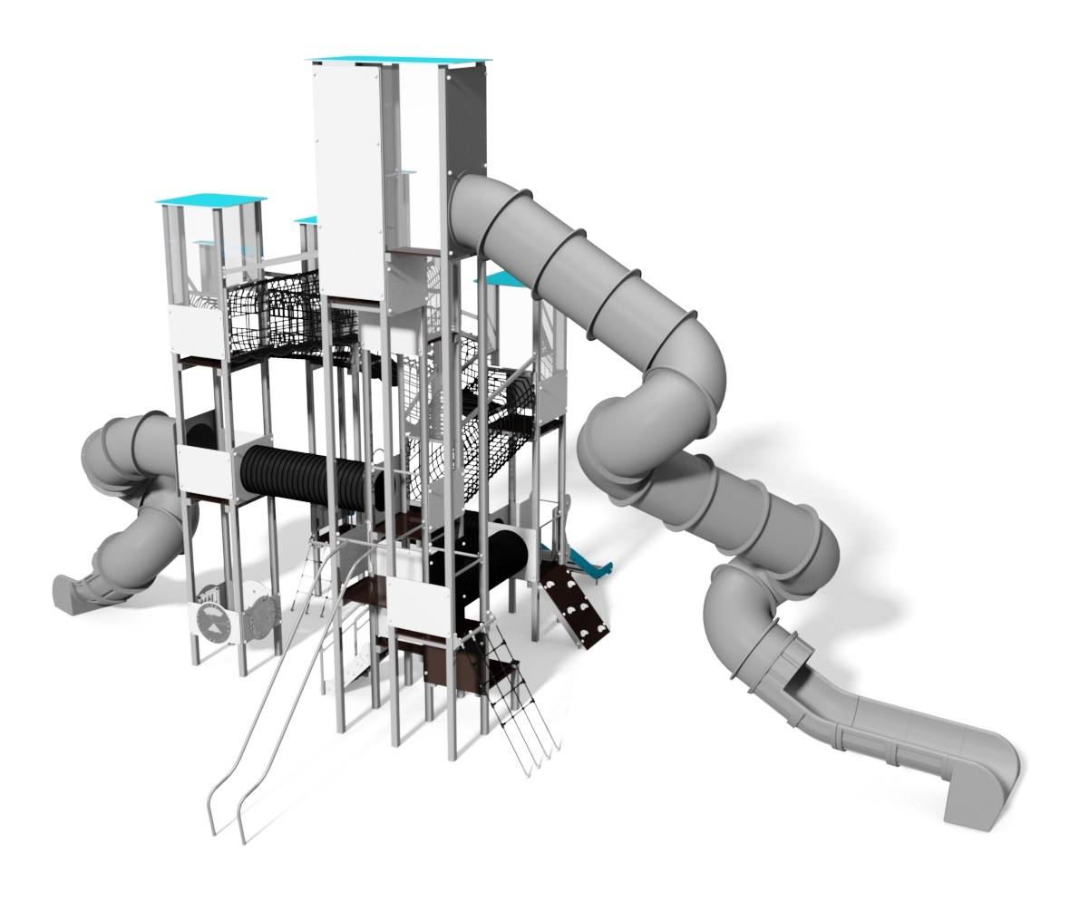 ST  - מתקן משולב נגיש - Dynamic Tower סדרת אורבן: 10.0 - תמונה מספר 3
