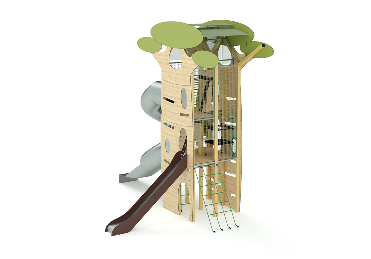 מתקן משולב בעיצוב ייחודי עץ הקופים- TR - תמונה מספר 1