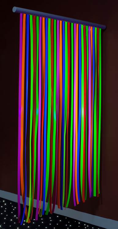 פאנל קיר פסים גמישים אופטיים 5 צבעים - תמונה מספר 1