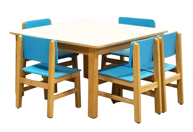 שולחן רגל עץ - תמונה מספר 1