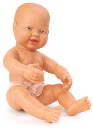 בובת תינוק / תינוקת אנטומית - תמונה מספר 1