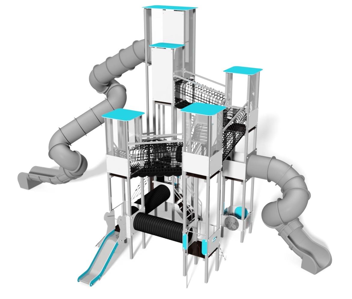 ST - מתקן משולב נגיש - Dynamic Tower סדרת אורבן: 10.0 - תמונה מספר 1