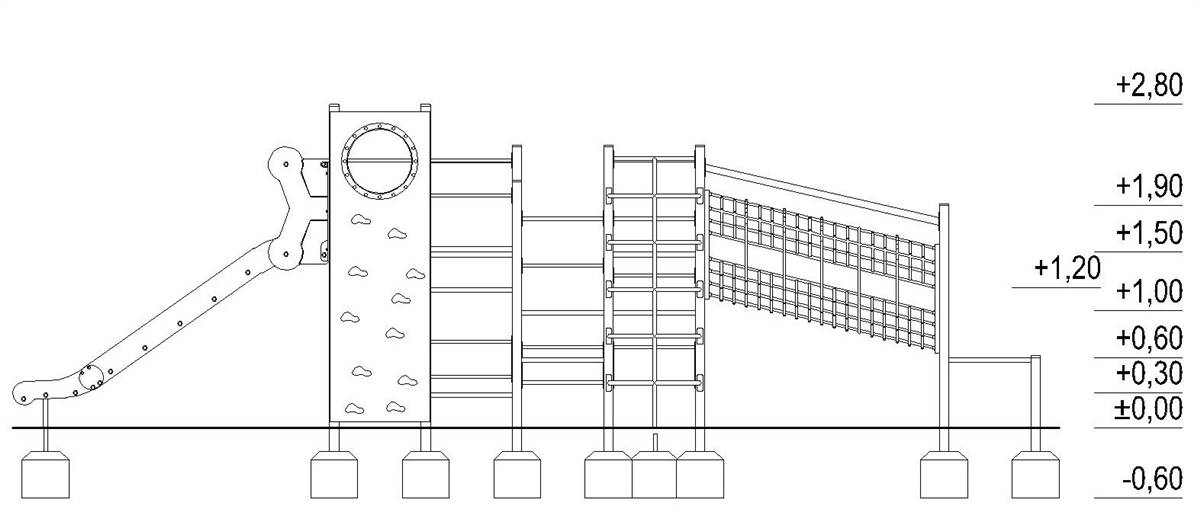 ST  - מתקן משולב  - Dynamic Tower סדרת אורבן: 2.0 - תמונה מספר 3