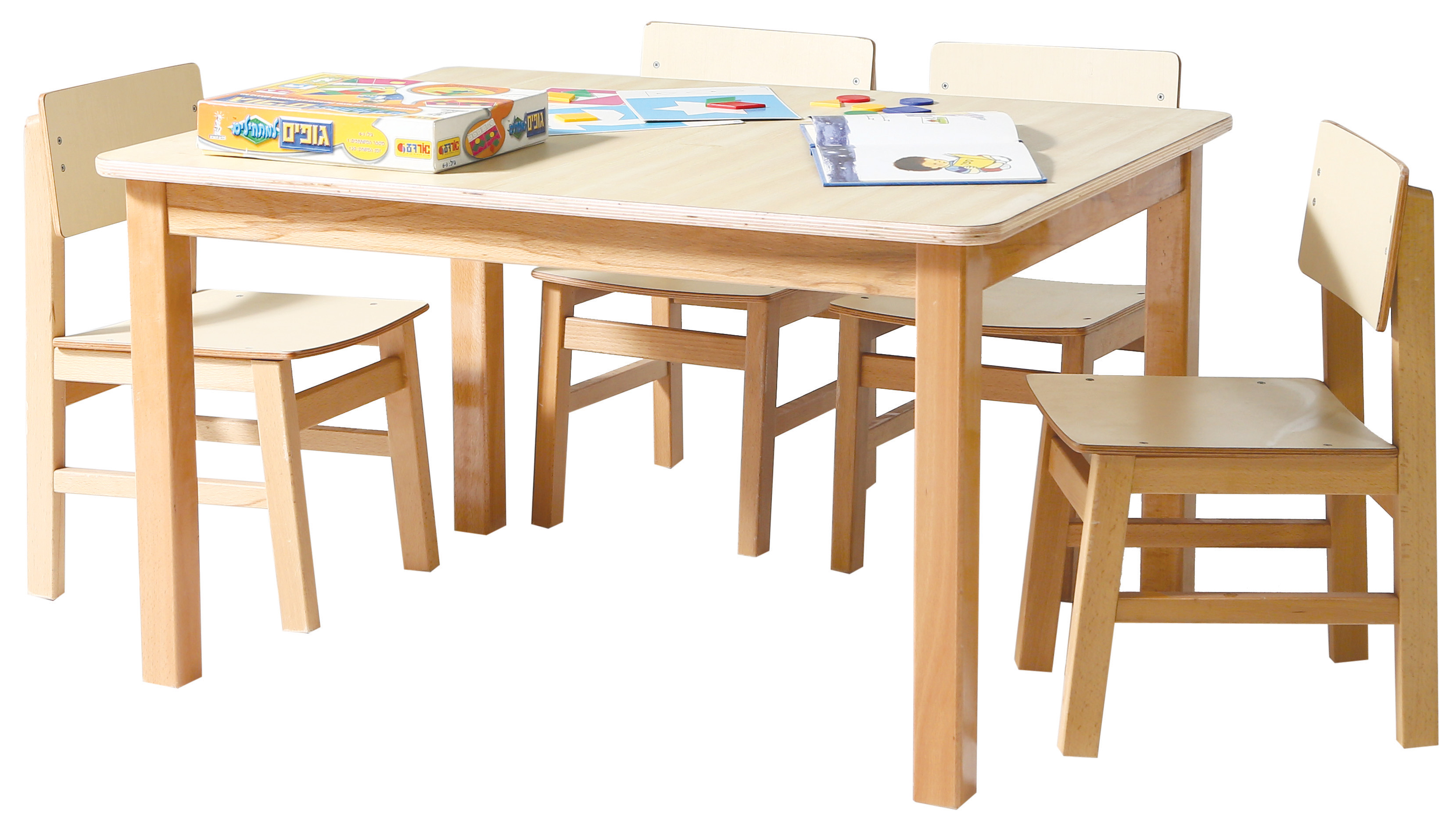 שולחן רגל עץ - תמונה מספר 2