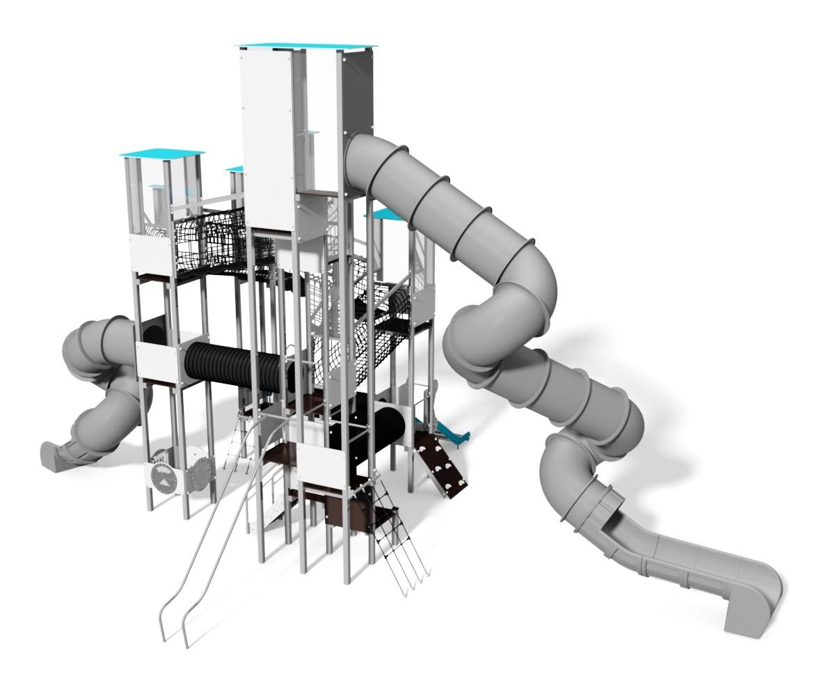 ST - מתקן משולב נגיש - Dynamic Tower סדרת אורבן: 10.0 - תמונה מספר 3