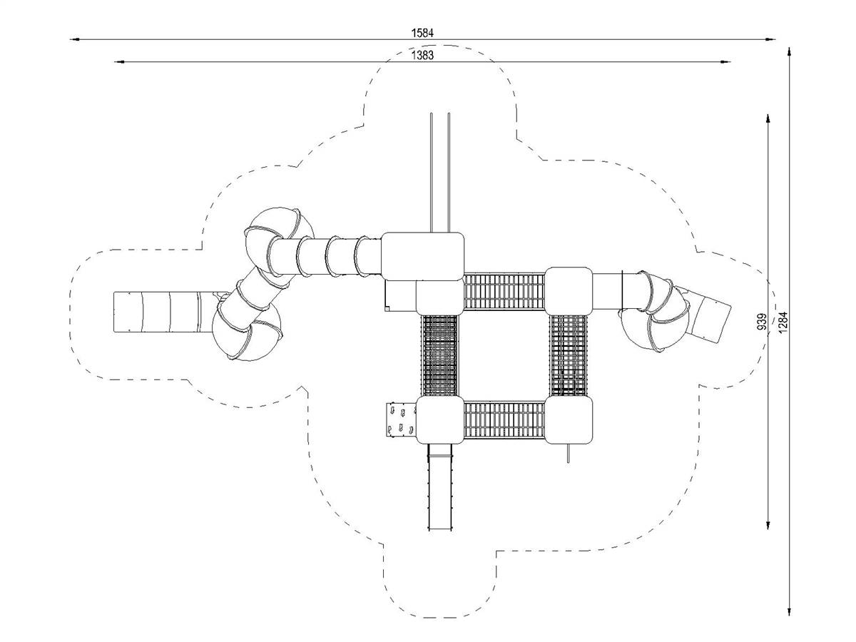 ST  - מתקן משולב נגיש - Dynamic Tower סדרת אורבן: 10.0 - תמונה מספר 5