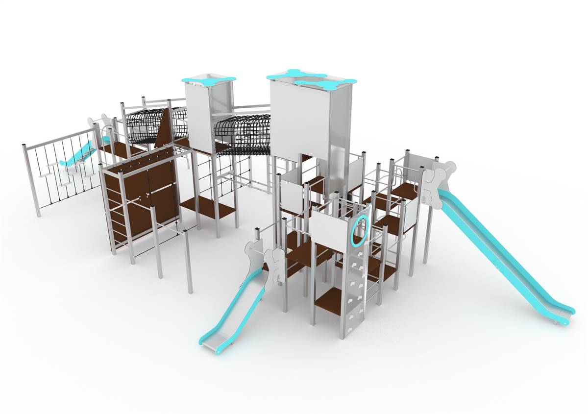 ST - מתקן משולב נגיש - Dynamic Tower סדרת אורבן: 5.0 - תמונה מספר 1