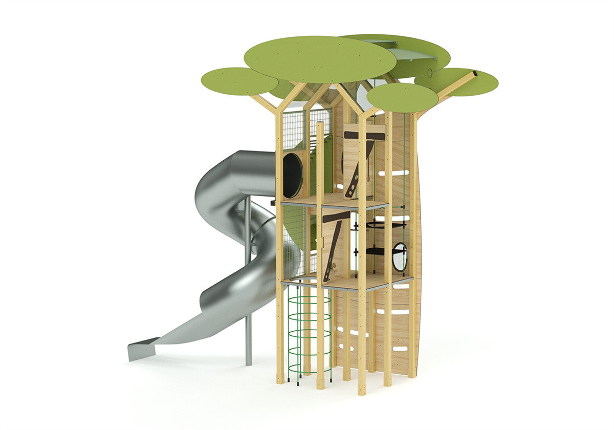 מתקן משולב בעיצוב ייחודי עץ הקופים- TR - תמונה מספר 3